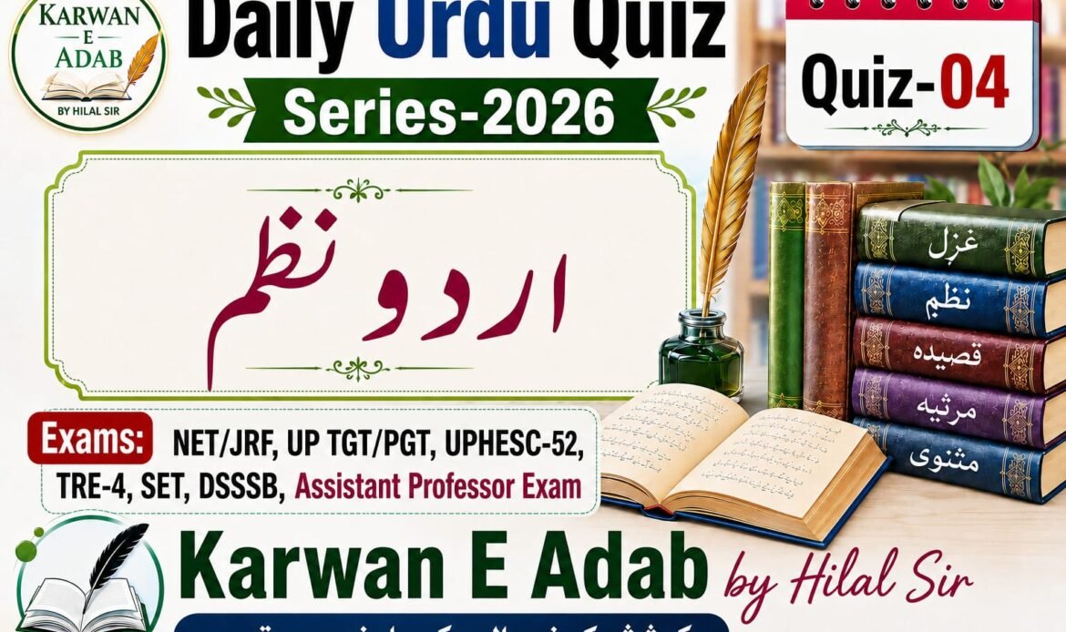 Daily Urdu Quiz Series Quiz-04