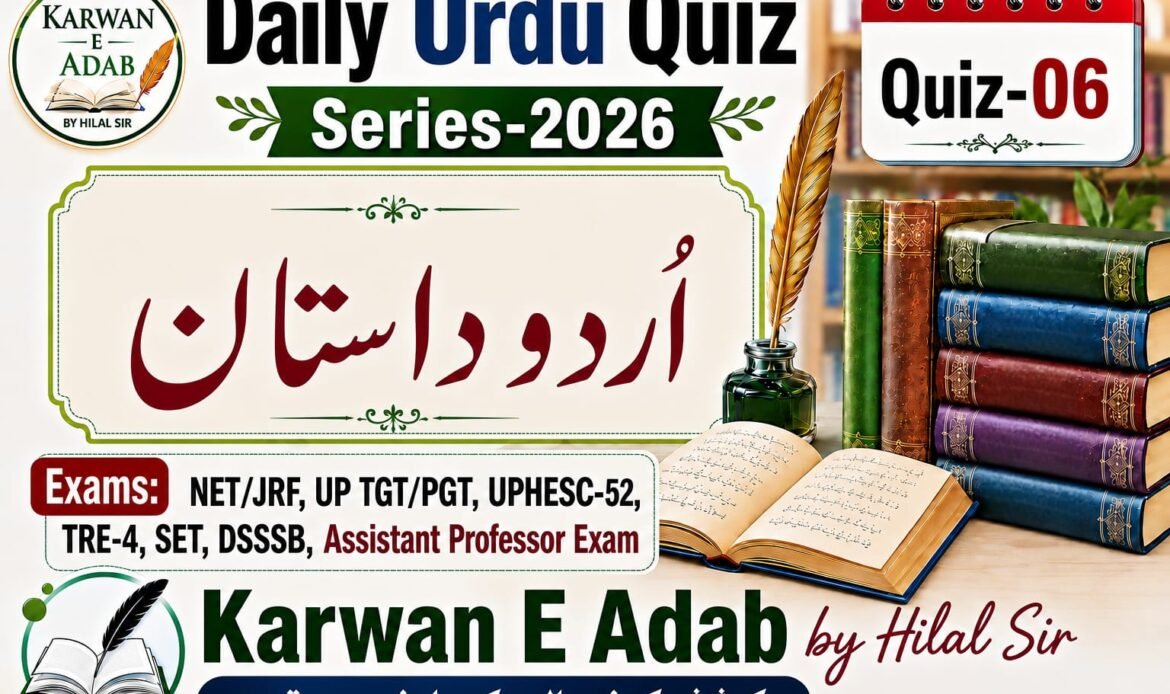Daily Urdu Quiz Series Quiz-06